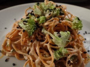 Raw Spaghetti Sesamo