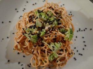 Raw Spaghetti Sesamo