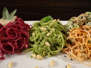 Raw Spaghetti Tricolore