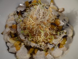 Süßes Sprossenfrühstück