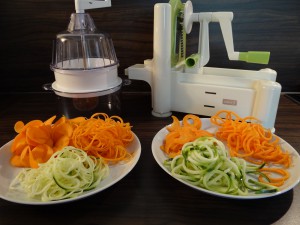 Ergebnis Spiralschneider im Vergleich