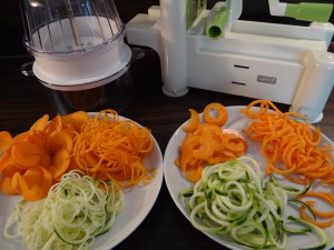 Ergebnis Spiralschneider im Vergleich
