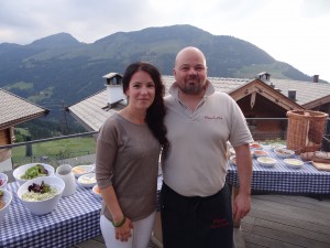 Panorama Terrasse Maierl Alm Buffet