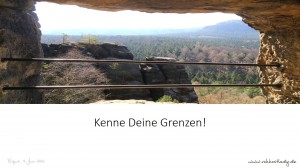 Kenne deine Grenzen